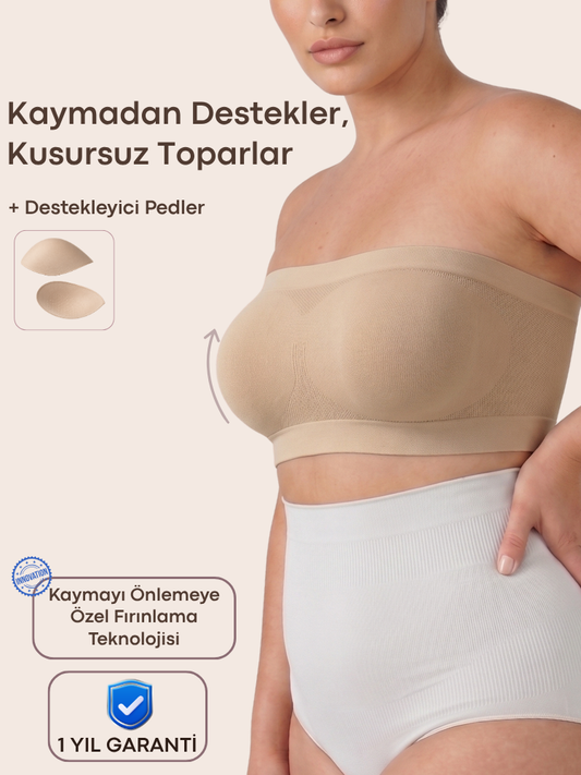 Losvena™ Destekleyici Straplez Sütyen
