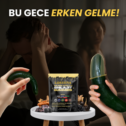 Losvena™ Shilajit-Doğal Testosteron ve Performans Arttırıcı Gıda Takviyesi