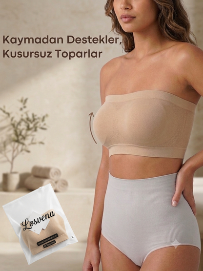 Losvena™ Destekleyici Straplez Sütyen