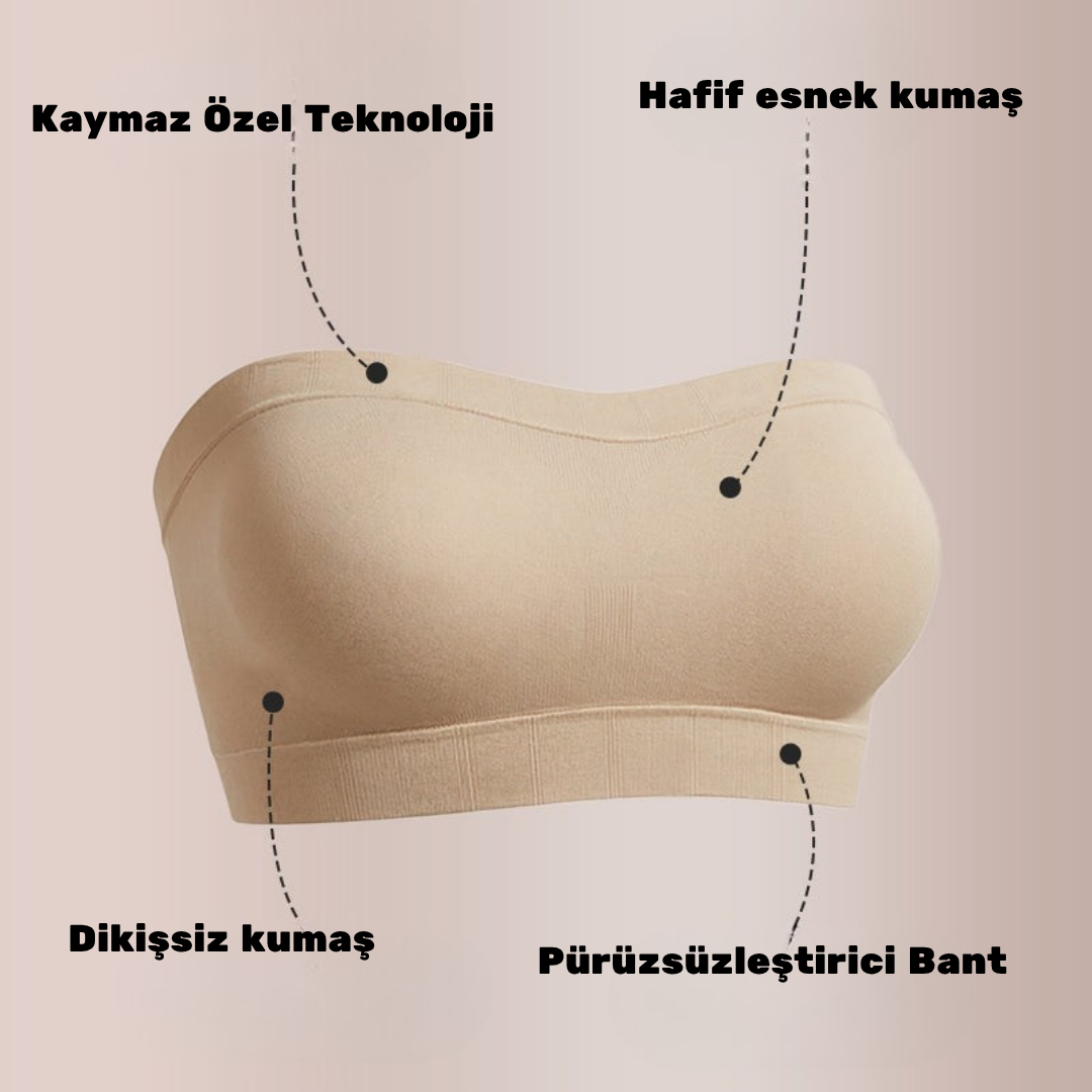 Losvena™ Destekleyici Straplez Sütyen