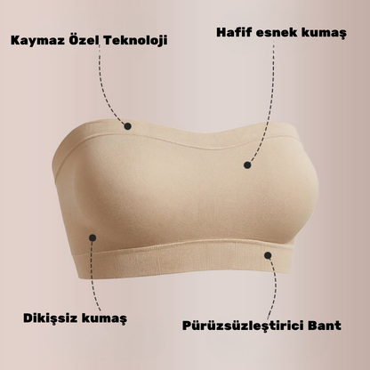 Losvena™ Destekleyici Straplez Sütyen