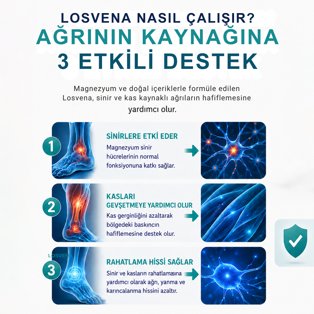 Losvena Magnezyumlu Masaj Kremi