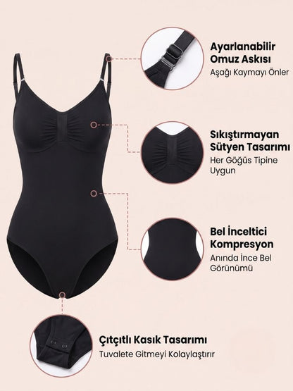 Losvena™ Toparlayıcı Bodysuit Slip